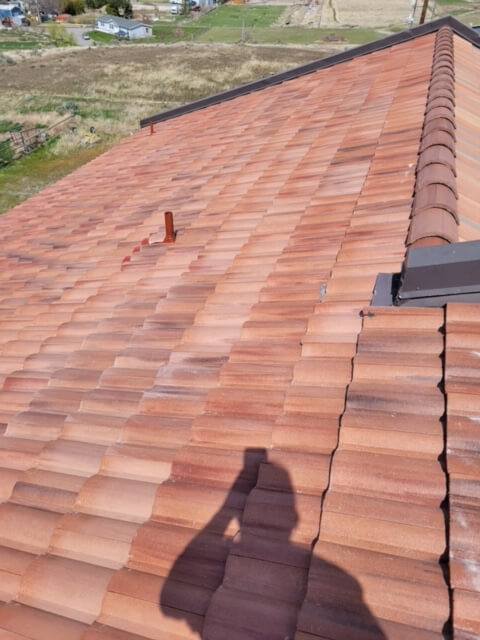 Completed residential roof by All City Roofing